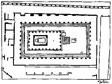 Pompei, Tempio di Apollo, map