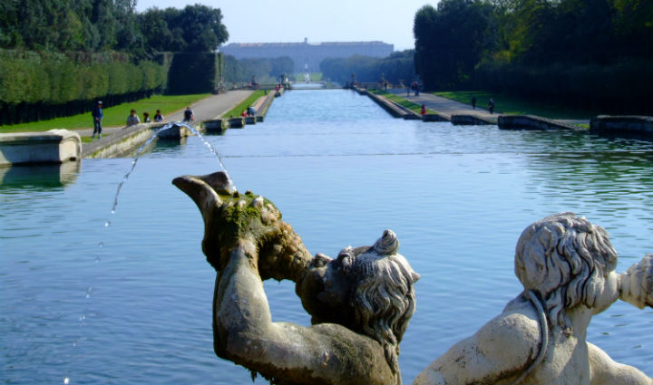 Reggia di caserta, viale