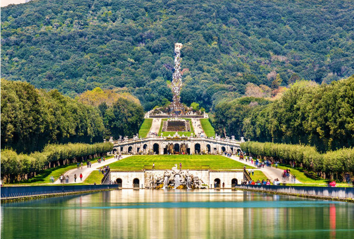 Reggia di Caserta, viale