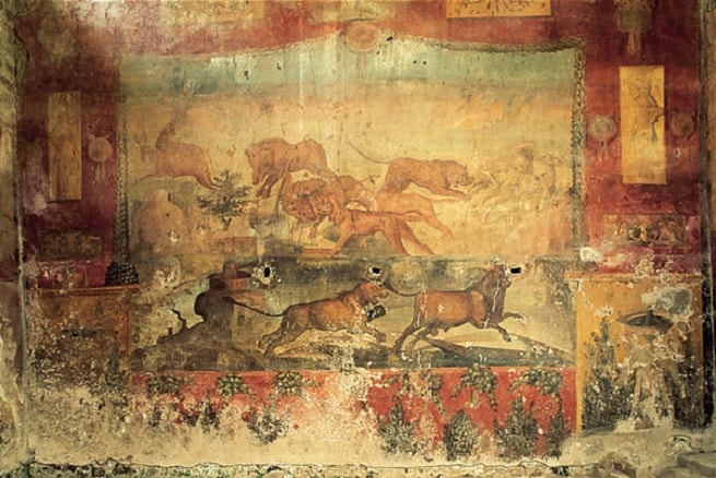 Casa dei Ceii, affresco