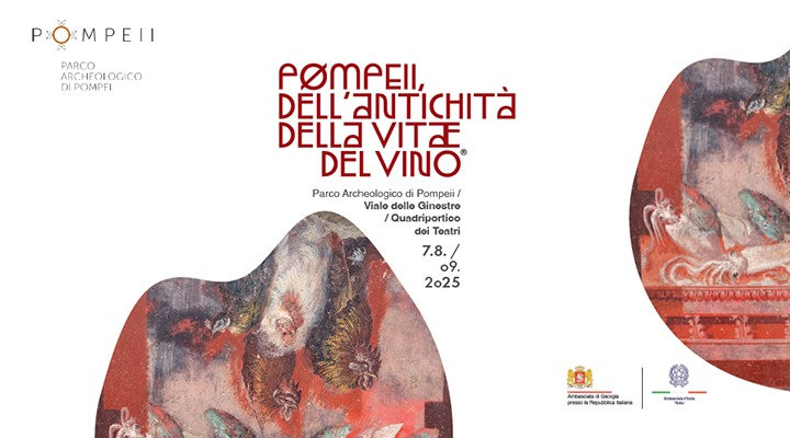 “POMPEII, DELL’ANTICHITÀ DELLA VITAE DEL VINO E DEL CIBO” – 7 e 8 settembre 2025