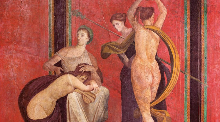 Pompei: Villa dei Misteri, affresco