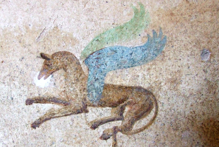 Particolare Casa dell'Efebo - Pompei