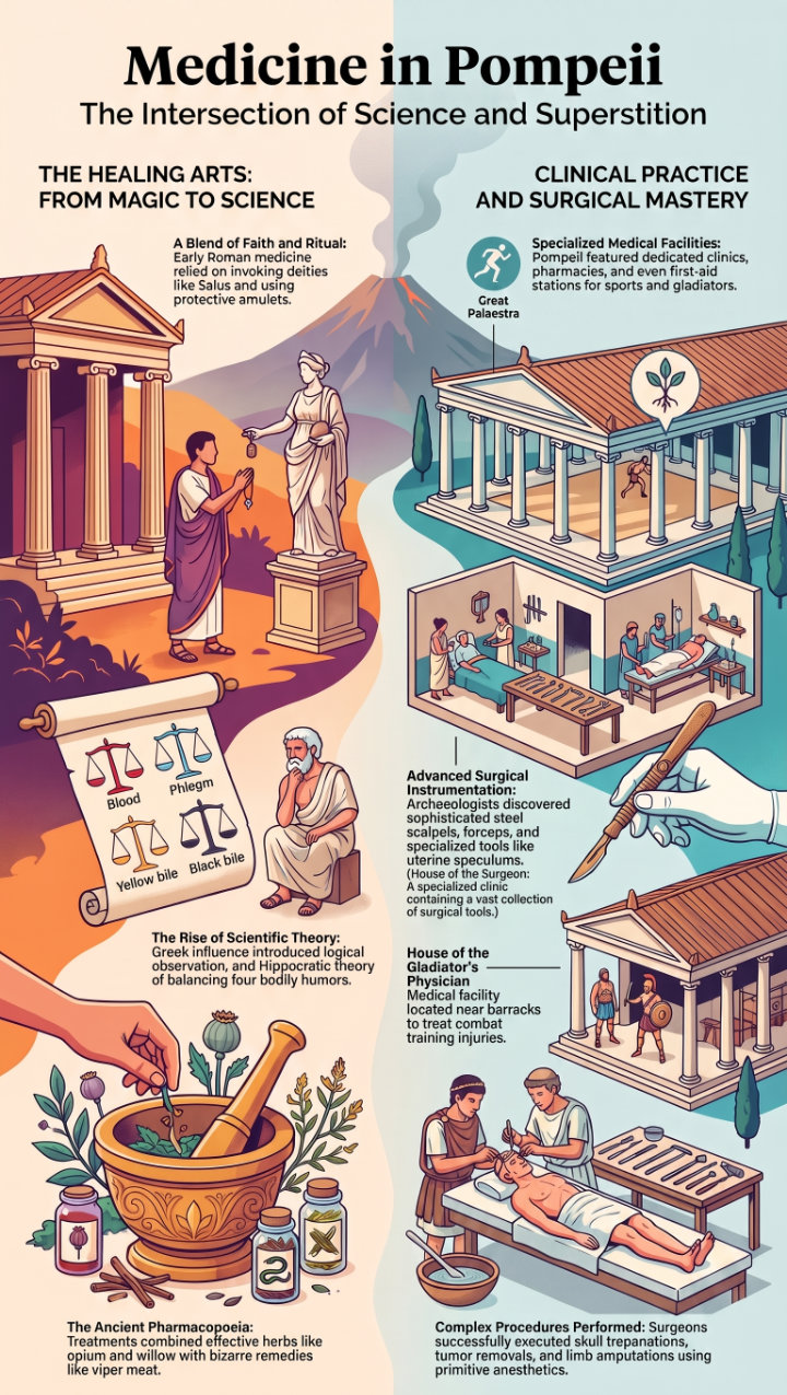 Medicine in Pompeii: Between Science and Superstition. Medicine in Pompeii: Between Science and Superstition.