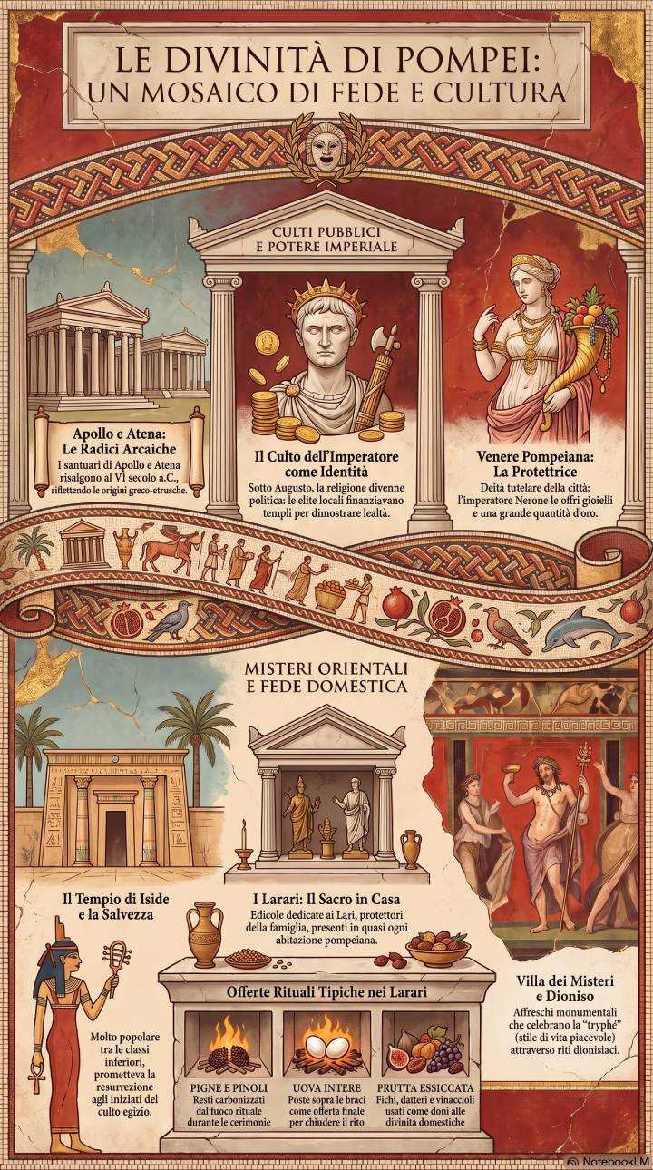Le Divinità di Pompei: Un Mosaico di Fede e Cultura