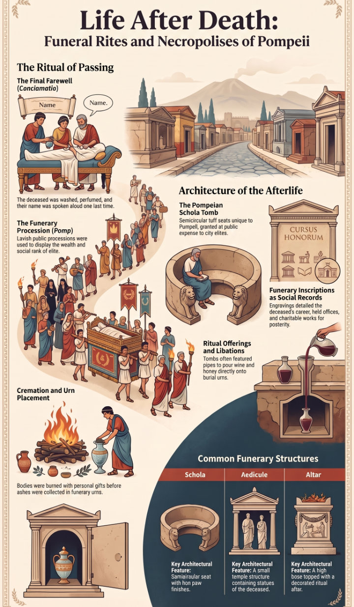 The Cult of the Dead and Funeral Rites in Pompeii