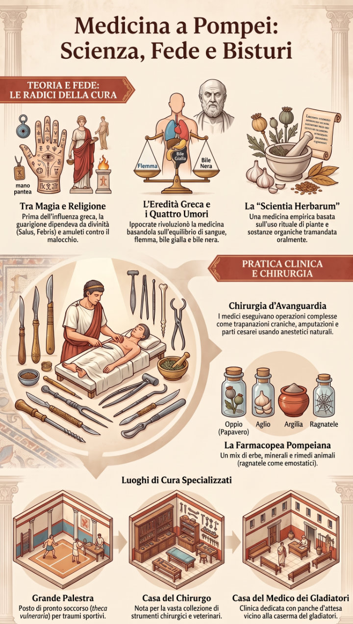La Medicina a Pompei: Tra Scienza e Superstizione