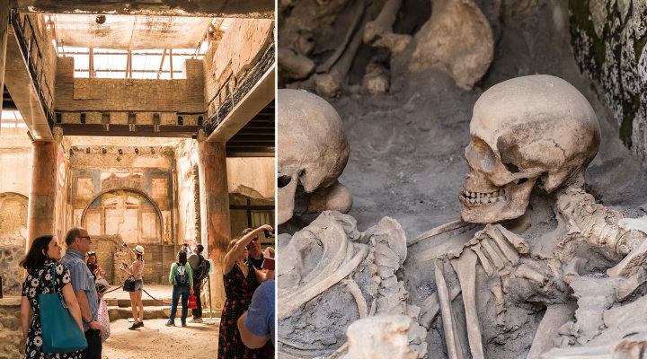 Guided tour of Herculaneum