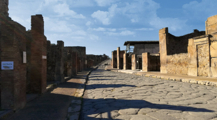 Pompeii with a professional guide