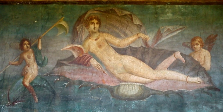 POMPEII, HOUSE OF VENUS IN THE SHELL
