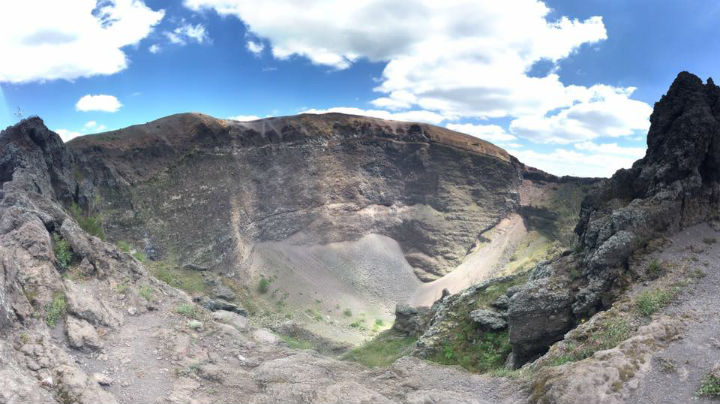 Il Cratere del Vesuvio - Foto Tobia D'avino